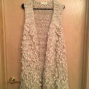 Umgee sleeveless cardigan